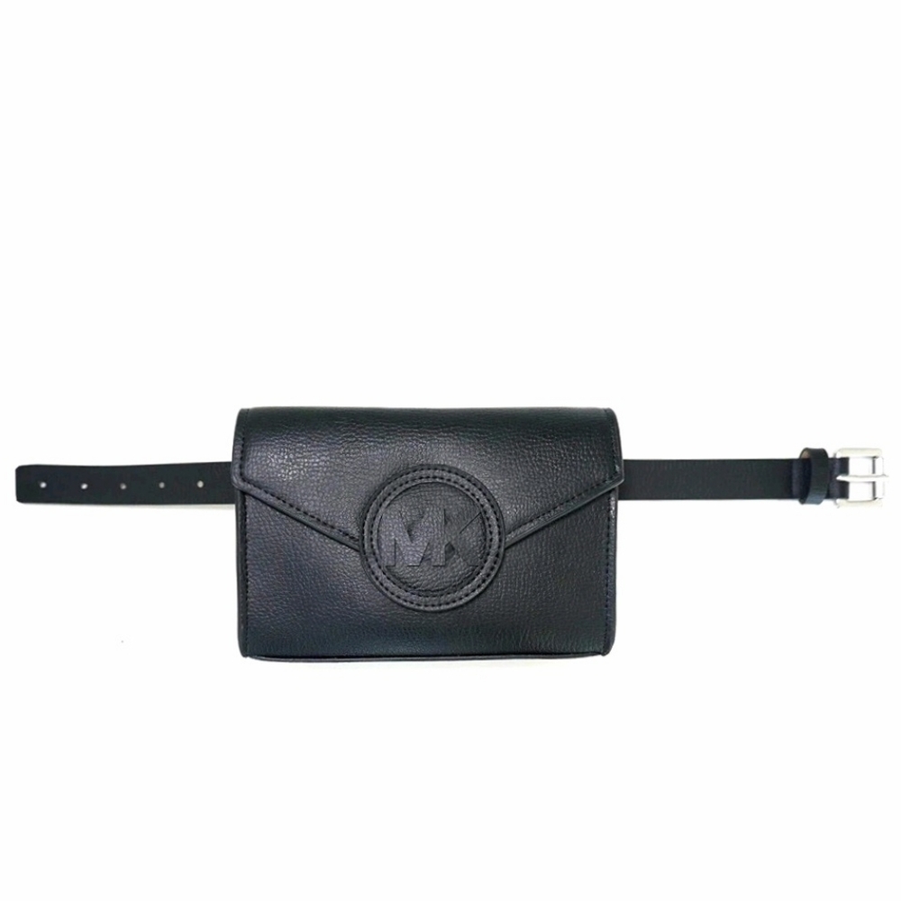 NWT MICHAEL KORS Leather Belt Bag, Sz S/M, Retail $165